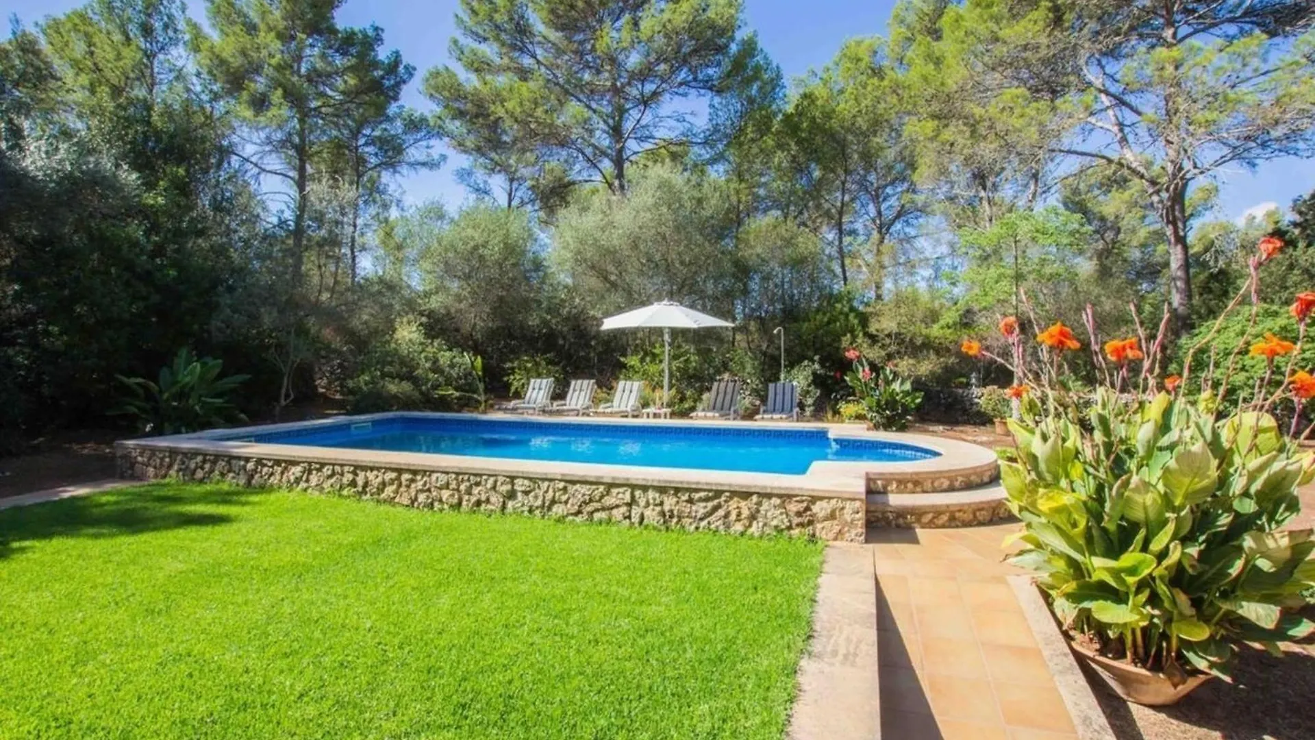 Ferienhaus Mit Privatpool Fuer 6 Personen Ca 130 Qm In Sencelles, Mallorca Binnenland Von Mallorca